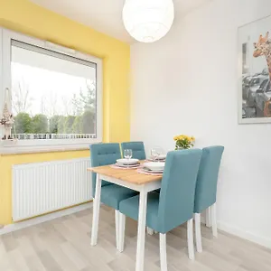 Pastel & Cozy With A Spacious Terrace In By Renters Apartment