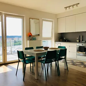 Apartment *14th Floor A Lot Of Sun - Near Baltic Baltic Sea And Reagaen Park - Big Balkoon - Nice View - Private Parking Place - Oldtown 20min And Sopot 10min