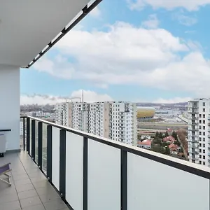 Apartment With Two Bedrooms, Balcony, Parking And Access To Sauna In By Renters