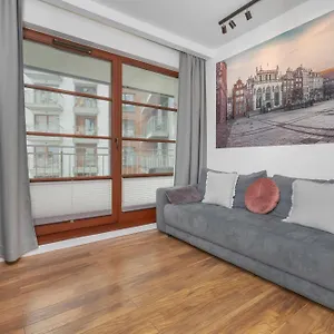 In Center With Balcony, Parking And Air Conditioning By Renters * Gdansk