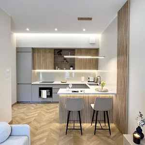 Japandi Sauna & Gym Apartment Gdansk