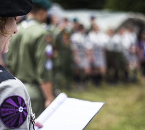 SCOUTS-CAMP/ Scouts on a camp in Bieszczady mountains , Poland August 2015. ZHP/Konrad Kmieć