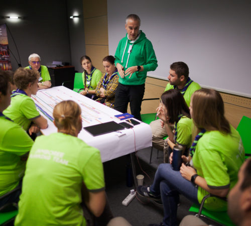 Jamboree Project Team meeting in Gdansk Jamboree Project Team members attend a JPT meeting in the city of Gdansk, Poland October 12, 2019. ZHP/Kamil Jasinski