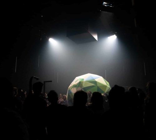 Participants of a Heads of Contingents (HoC) meeting attend a music video shoot for the European Jamboree 2020 (EJ2020) song at the ATM studio in Warsaw, Poland February 1, 2020. ZHP/Karolina Posnik